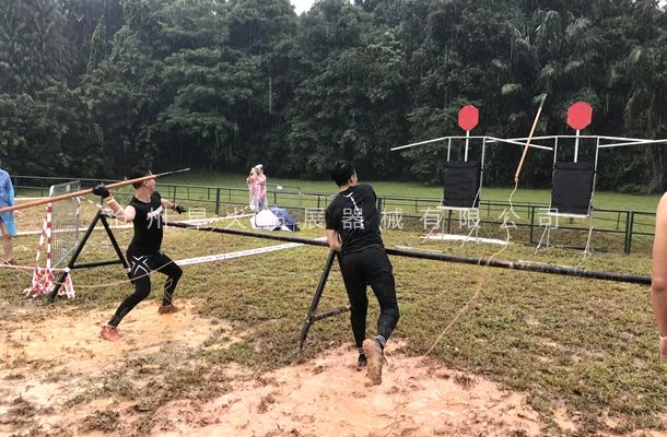 斯巴达勇士赛训练设备