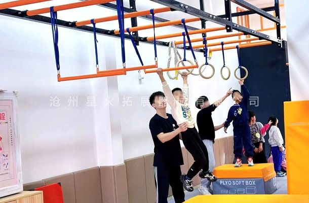 悬挂秋千-忍者战士训练设备-忍者桁架赛道-关卡配件大全