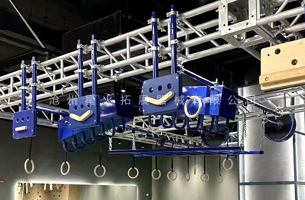 多功能迷你指力板-忍者勇士关卡器材-闯关体能馆指力条